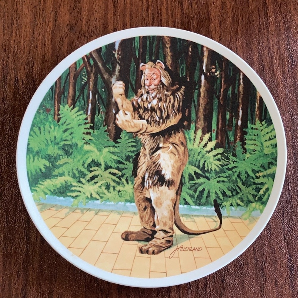 Vintage Knowles Wizard of Oz Lion "If I Were King" Collector Plate